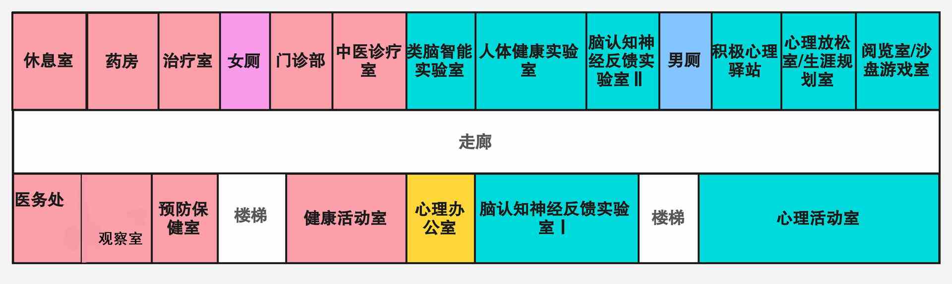 总务楼 - 第二层