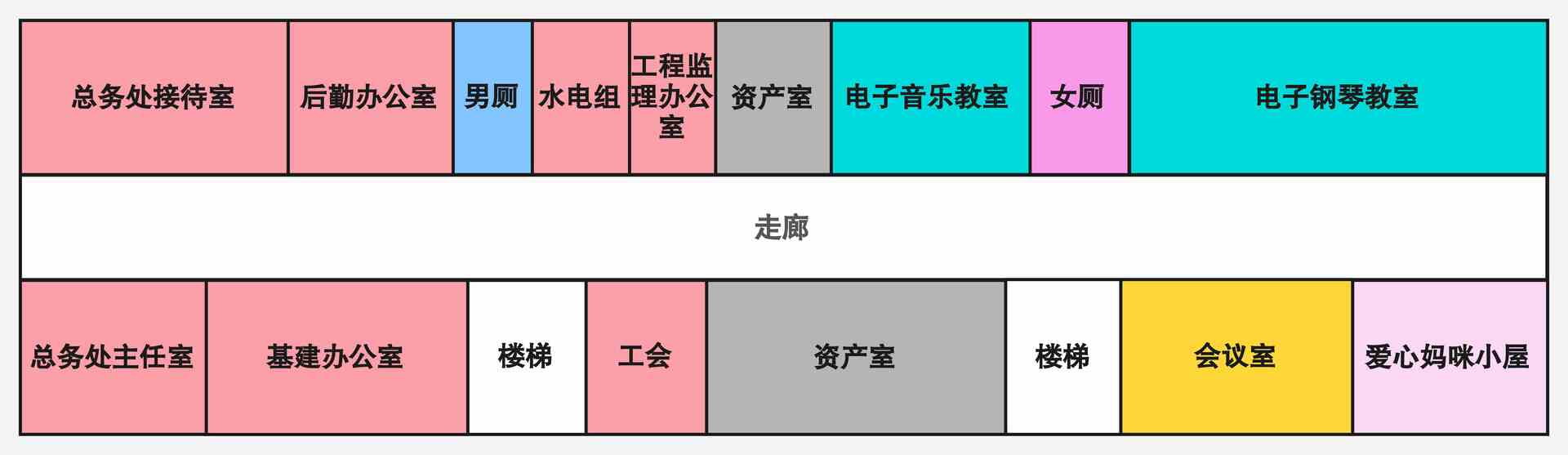 总务楼 - 第三层